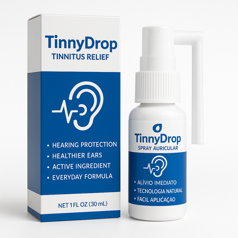 TinnyDrop® Elimina o Zumbido! – Compre 1 e Leve 2 Hoje!